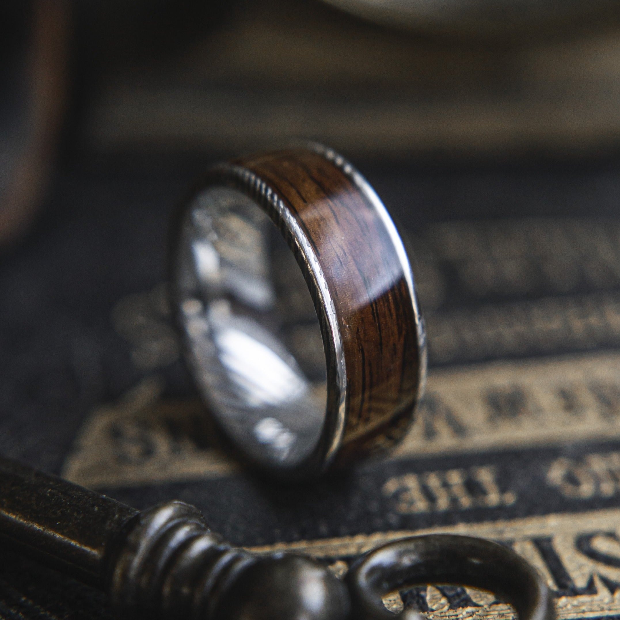 Damascus & Santos Rosewood