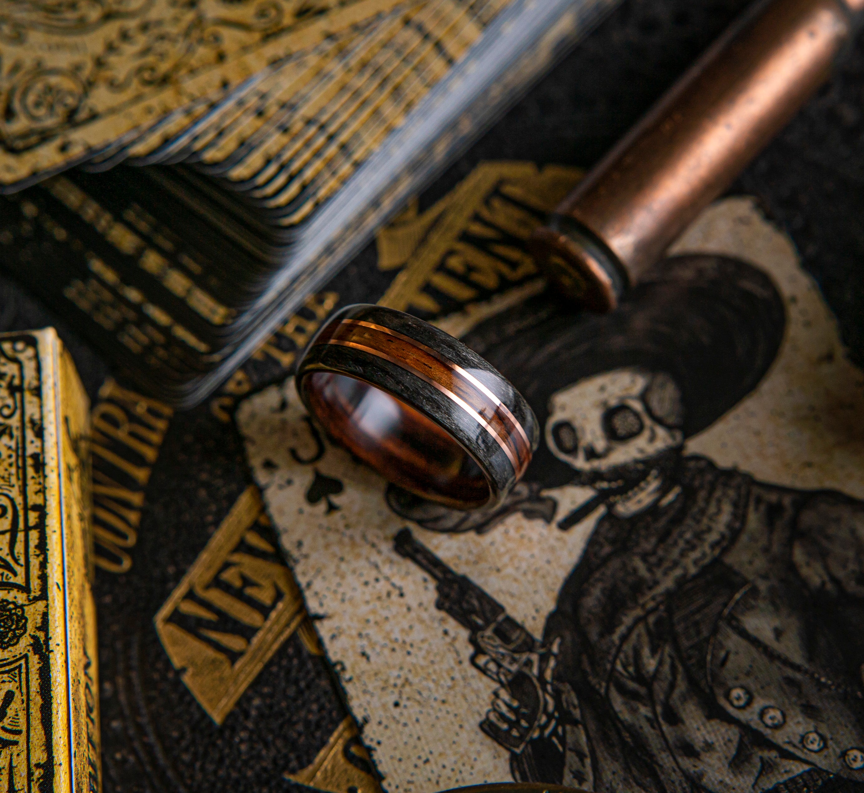 The Jack — Rosewood & Grey Maple Dual Copper